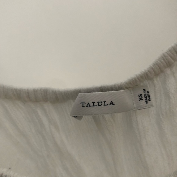 Talula Ruffled Off The Shoulder Tank - Picture 4 of 5